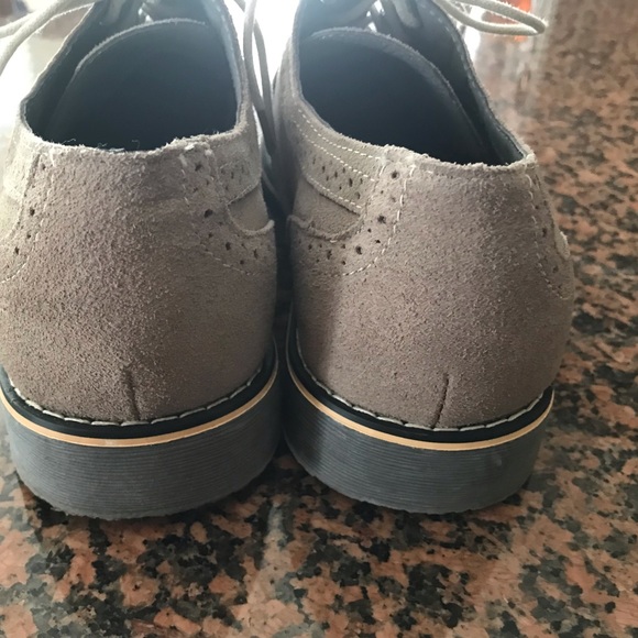 Men’s Alpine Swiss Tan Suede Oxford — size 9 - Picture 2 of 3